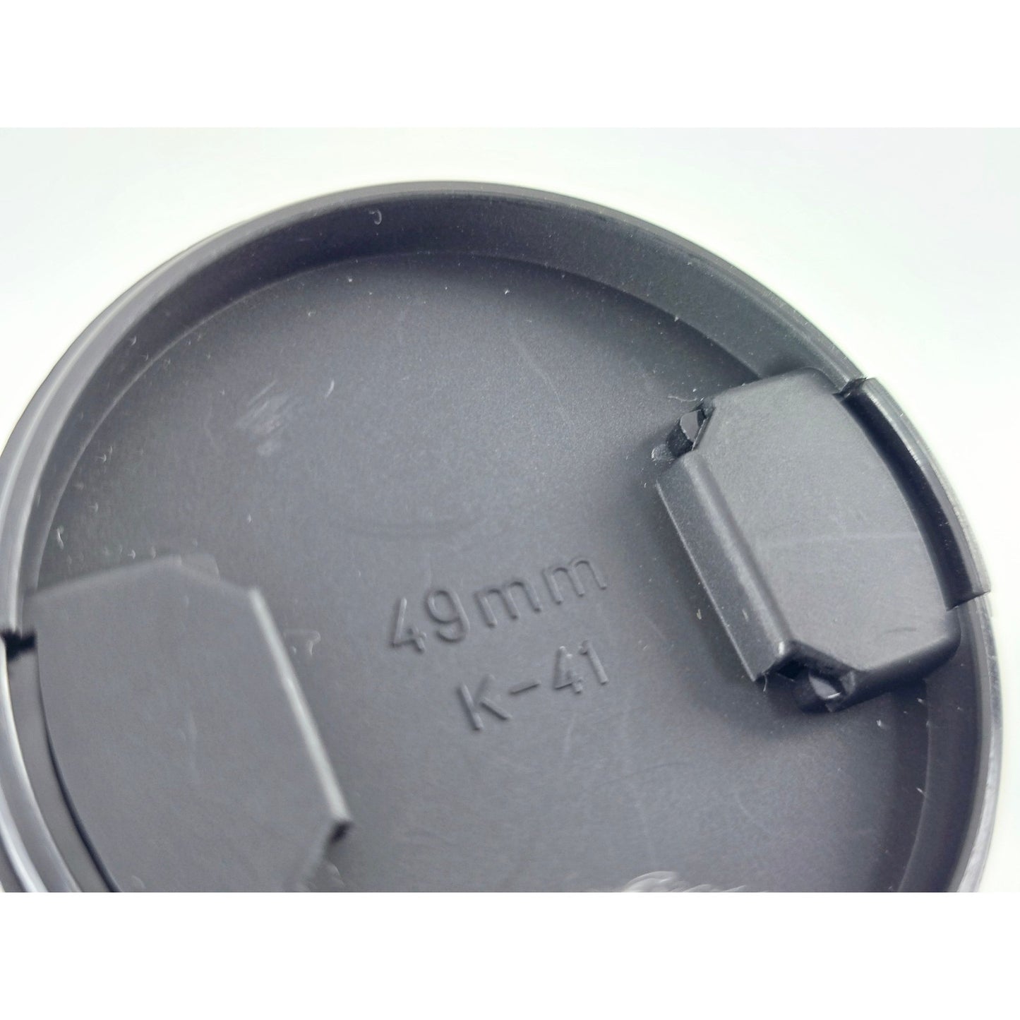 [Pre-owned] Contax K-41 49mm Snap-On Plastic Front Lens Cap — Near MINT — Japan #2983