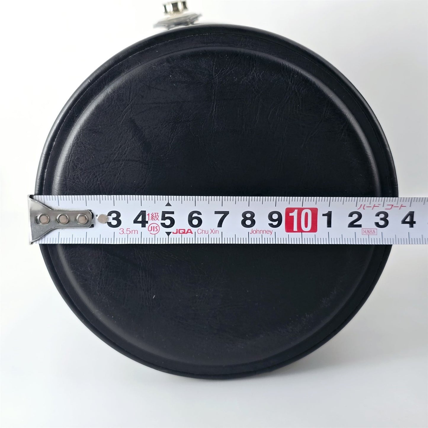 [Pre-owned] Nikon CL-76 Hard Leather Lens Case w/ Strap for AF 17-35mm f/2.8D — Mint — Japan #5457