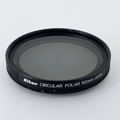 [Pre-owned] Nikon Circular Polarizing PL 62mm Filter — Excellent+++++ — Japan #5557