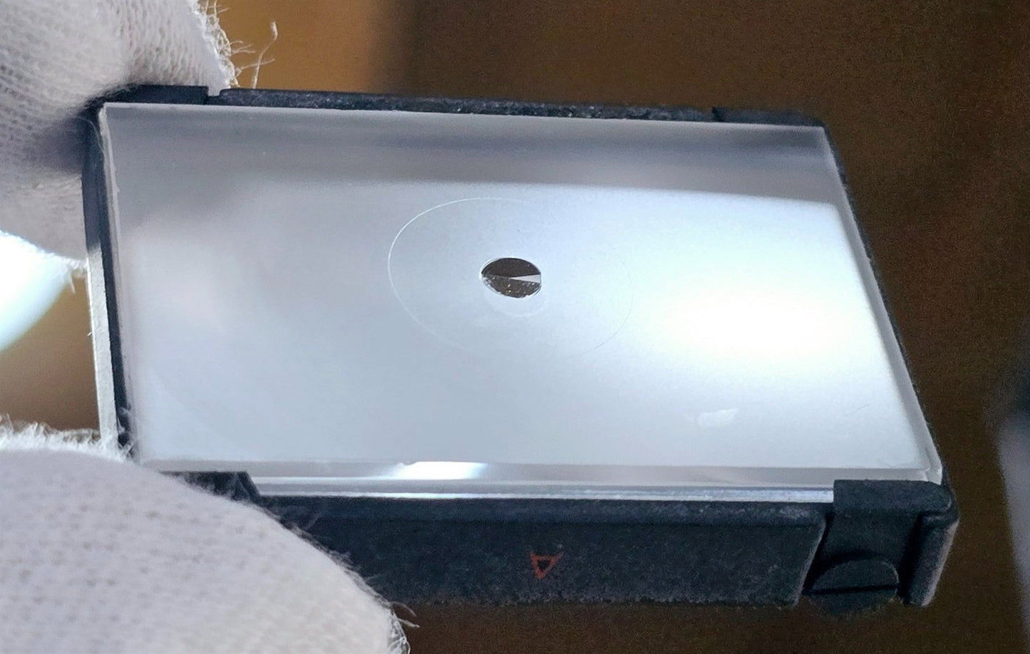 [Pre-owned] Nikon Focusing Screen Type A Split Image for F F2 — Mint — Japan #5041