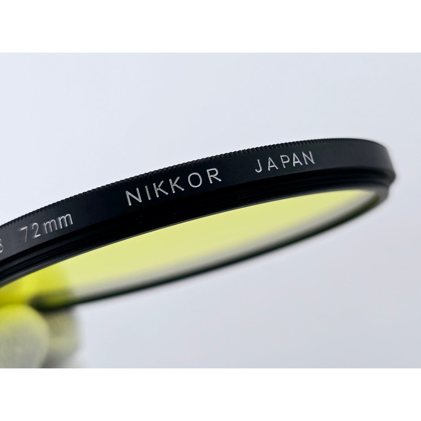 [Pre-owned] Nikon Y48 72mm Yellow Lens Filter — MINT — Japan #5024
