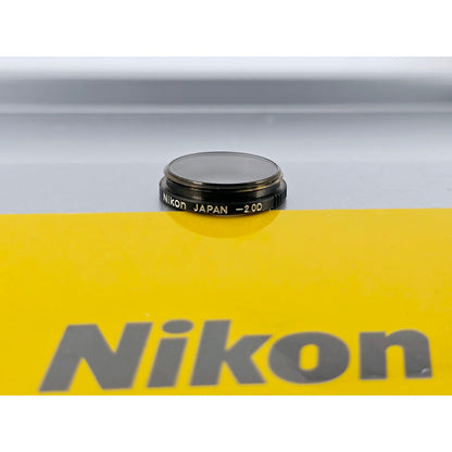 [Pre-owned] Nikon -2.0 D Diopter Correction Lens for FE2 FM2/FM3A Eyepiece — Near MINT — Japan #3999