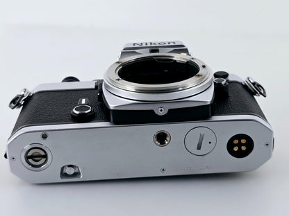 New Seal🌸[MINT] Nikon FE Silver SLR 35mm Film Camera Body Only From Japan
