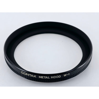 [Pre-owned] Genuine Contax Metal Hood W-1 82mm — Top MINT — Japan #3650