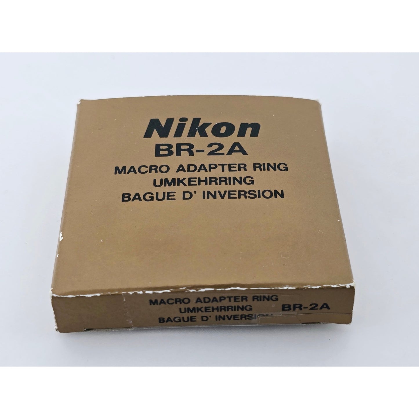[Pre-owned] Genuine Nikon BR-2A Macro Adapter Ring — Unused — Japan #5026