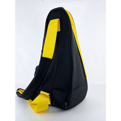 [Pre-owned] Genuine Nikon Camera Shoulder Bag Black/Yellow — MINT — Japan #5067