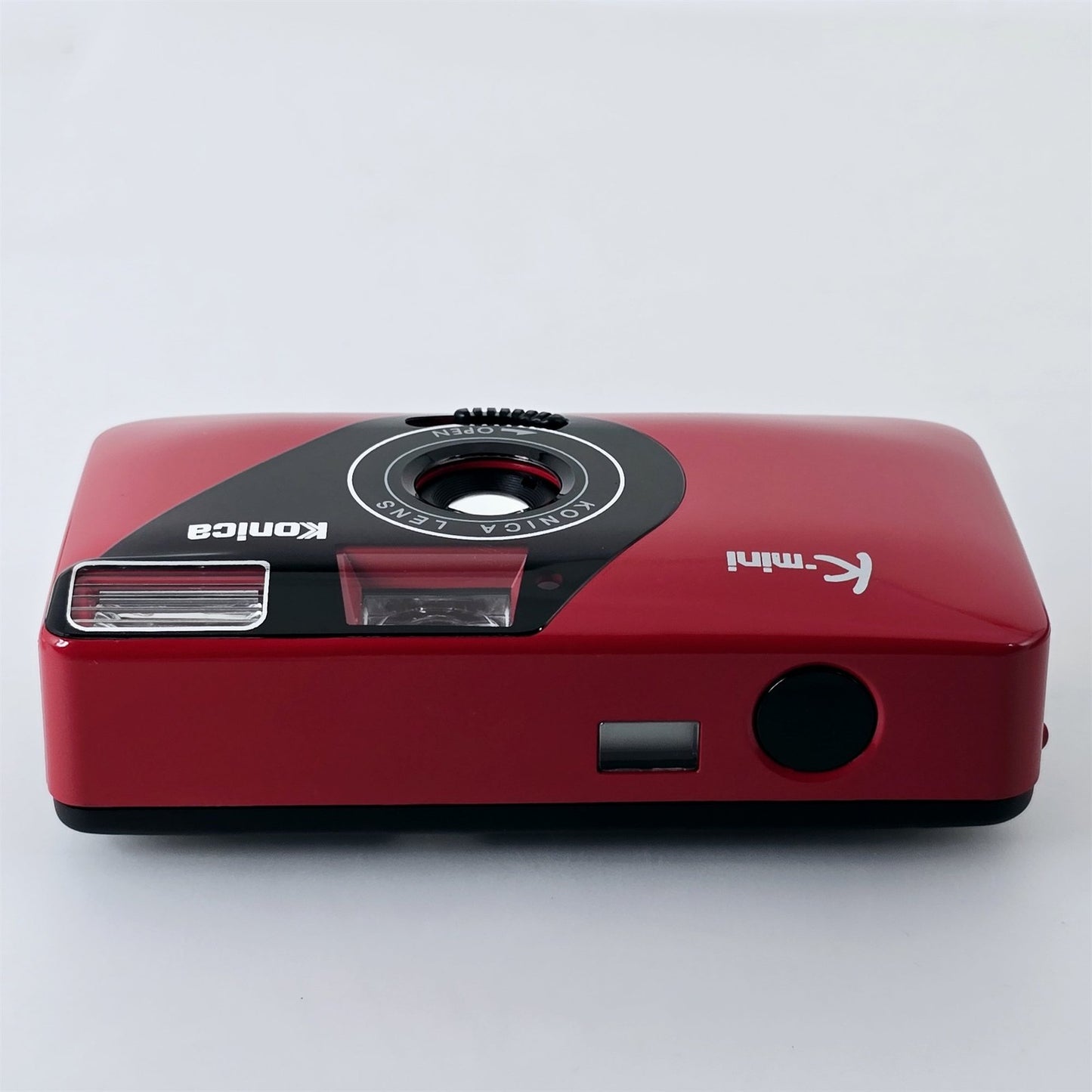 [Pre-owned] Konica K-mini Red Compact 35mm Point & Shoot Film Camera — Top Mint — Japan #5245