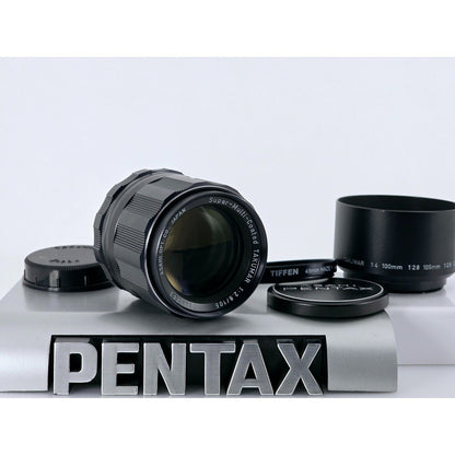 [Pre-owned] Pentax Super Multi Coated Takumar 105mm F2.8 SMC MF Lens M42 — Near MINT — Japan #4759