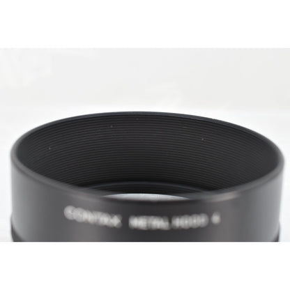 [Pre-owned] Contax Metal Hood 4 with 67/86 Adapter Ring (Genuine) — Near MINT+++ — Japan #2007