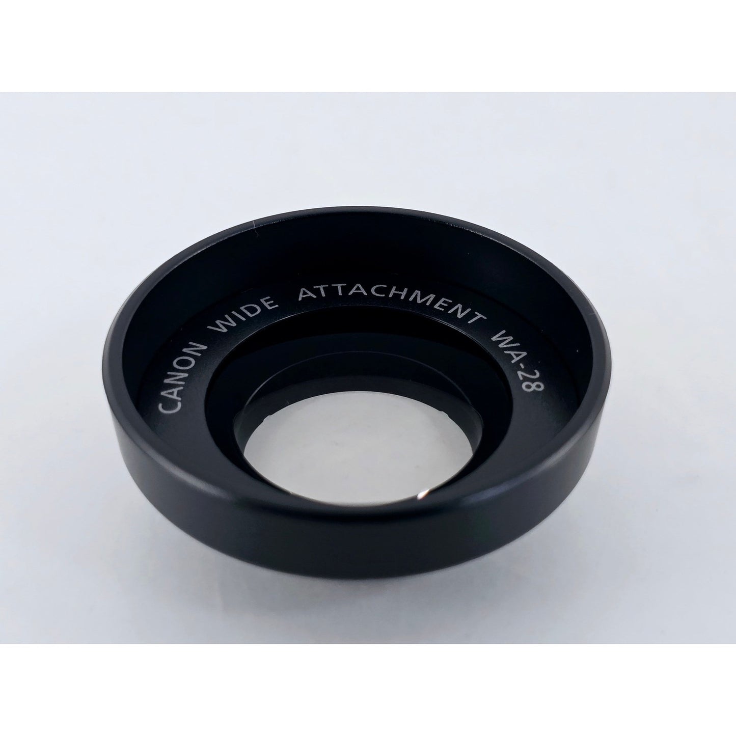 [Pre-owned] Canon WA-28 Wide Attachment Lens for Camcorder — Near MINT — Japan #3841