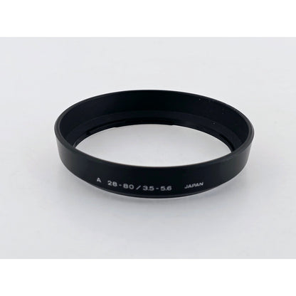 [Pre-owned] Minolta A 28-80mm f/3.5-5.6 Plastic Lens Hood — Near MINT — Japan #3875