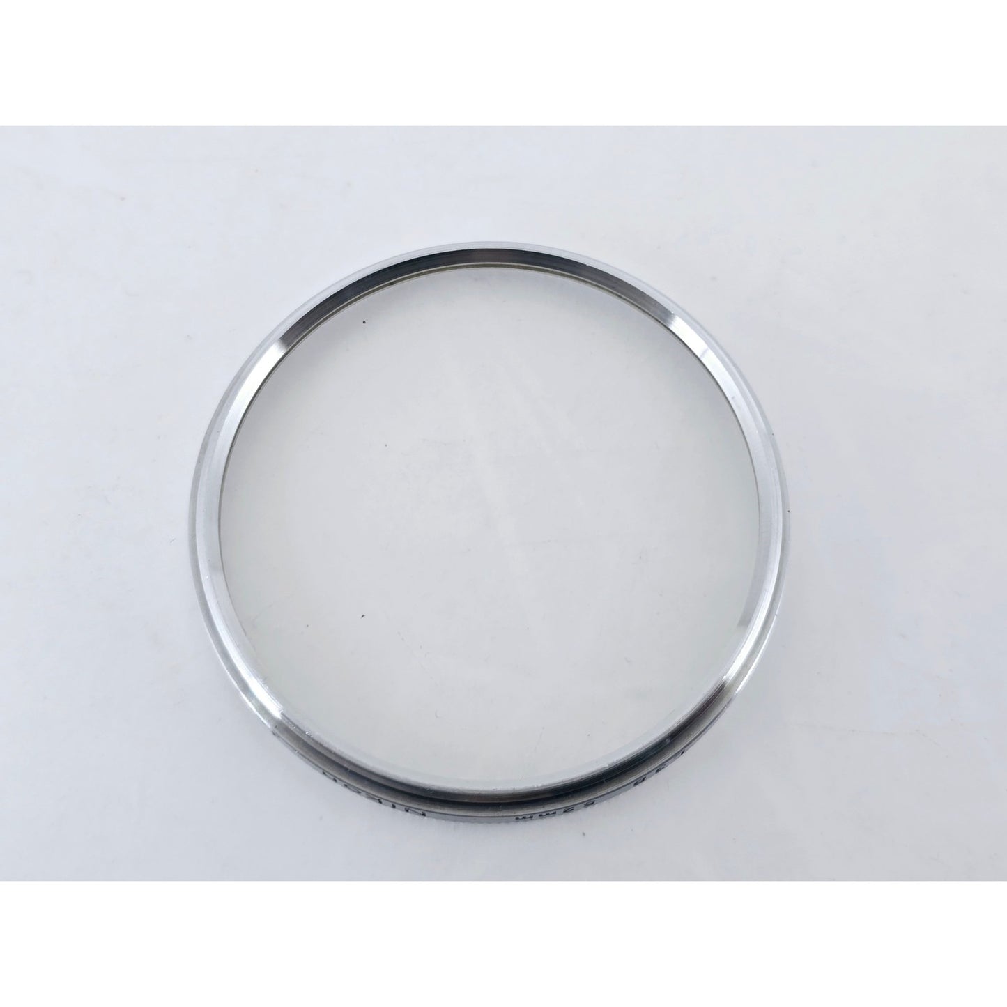 [Pre-owned] Nikon L38 52mm Chrome Frame Lens Filter — Near MINT — Japan #3690