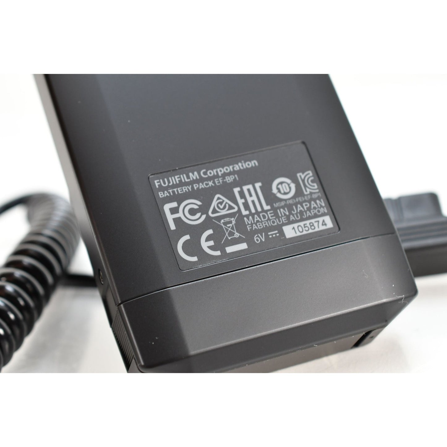 [Pre-owned] Fujifilm EF-BP1 Battery Pack for EF-X500 Flash — Unused — Japan #2054