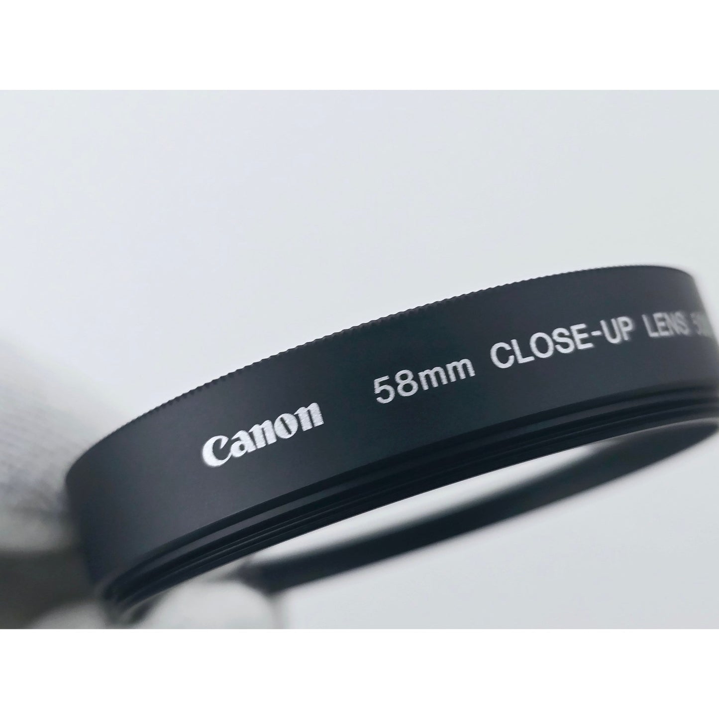[Pre-owned] Canon 58mm Close-up Lens 500D Macro Filter for EF FD Lens — MINT — Japan #4634