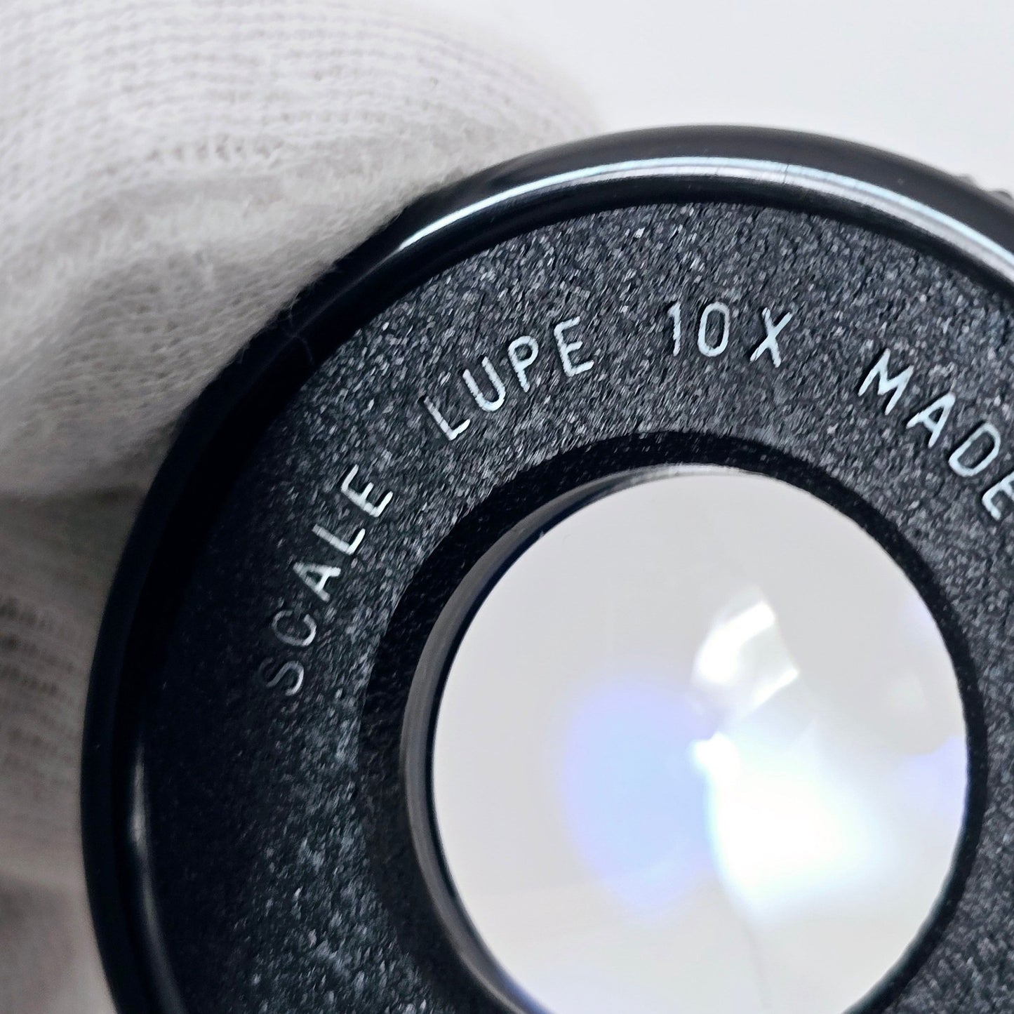 [Pre-owned] Peak Scale Lupe Loupe 10x Magnifier No.1983 — MINT — Japan #4488