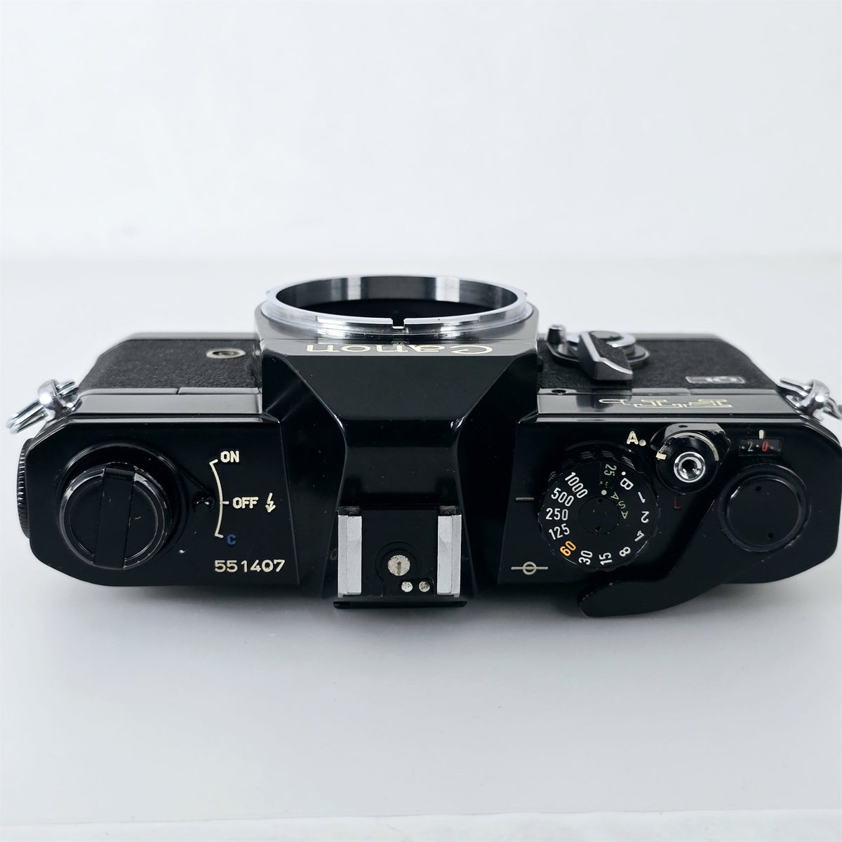 [Pre-owned] Canon FTb Black 35mm SLR Film Camera Body — Excellent+++++ — Japan #5831