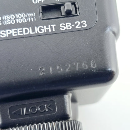 [Pre-owned] Nikon Speedlight SB-23 Shoe Mount Flash — Near Mint — Japan #5648