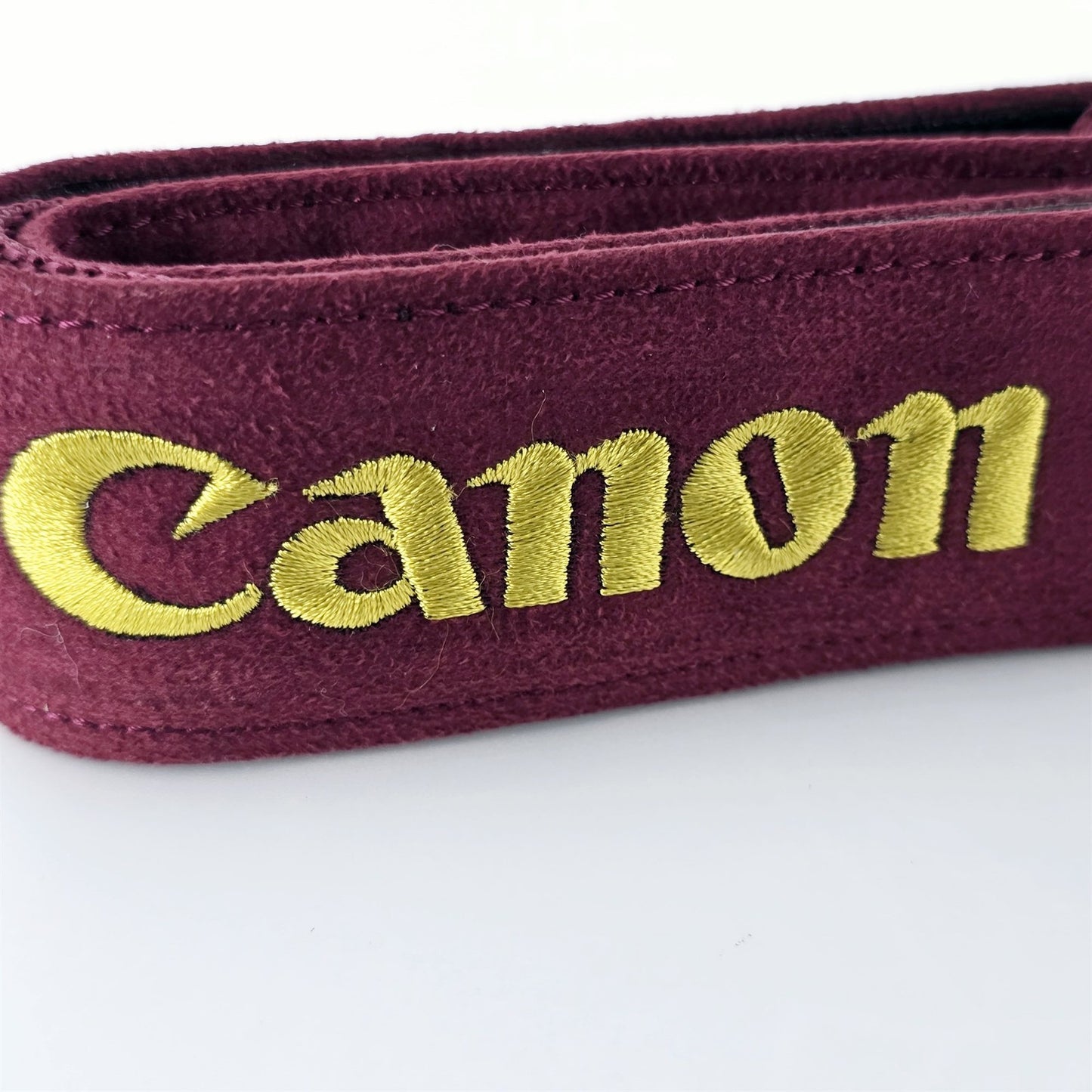 [Pre-owned] Canon Professional Gold Embroidered Logo Neck Strap for EOS Digital — Unused — Japan #5443