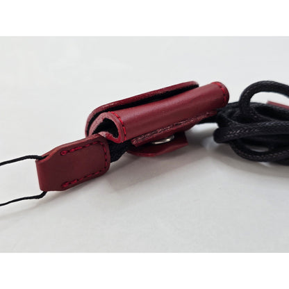 [Pre-owned] Leica 18682 Genuine Carrying Strap with Accessory Case for C-LUX 2 — MINT — Japan #2493