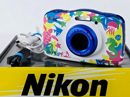 🌸[Near MINT] Nikon COOLPIX W100 Marine 13.2MP Digital Camera Genuine From Japan