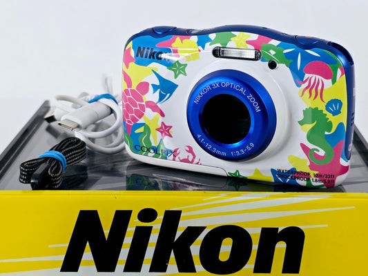 🌸[Near MINT] Nikon COOLPIX W100 Marine 13.2MP Digital Camera Genuine From Japan