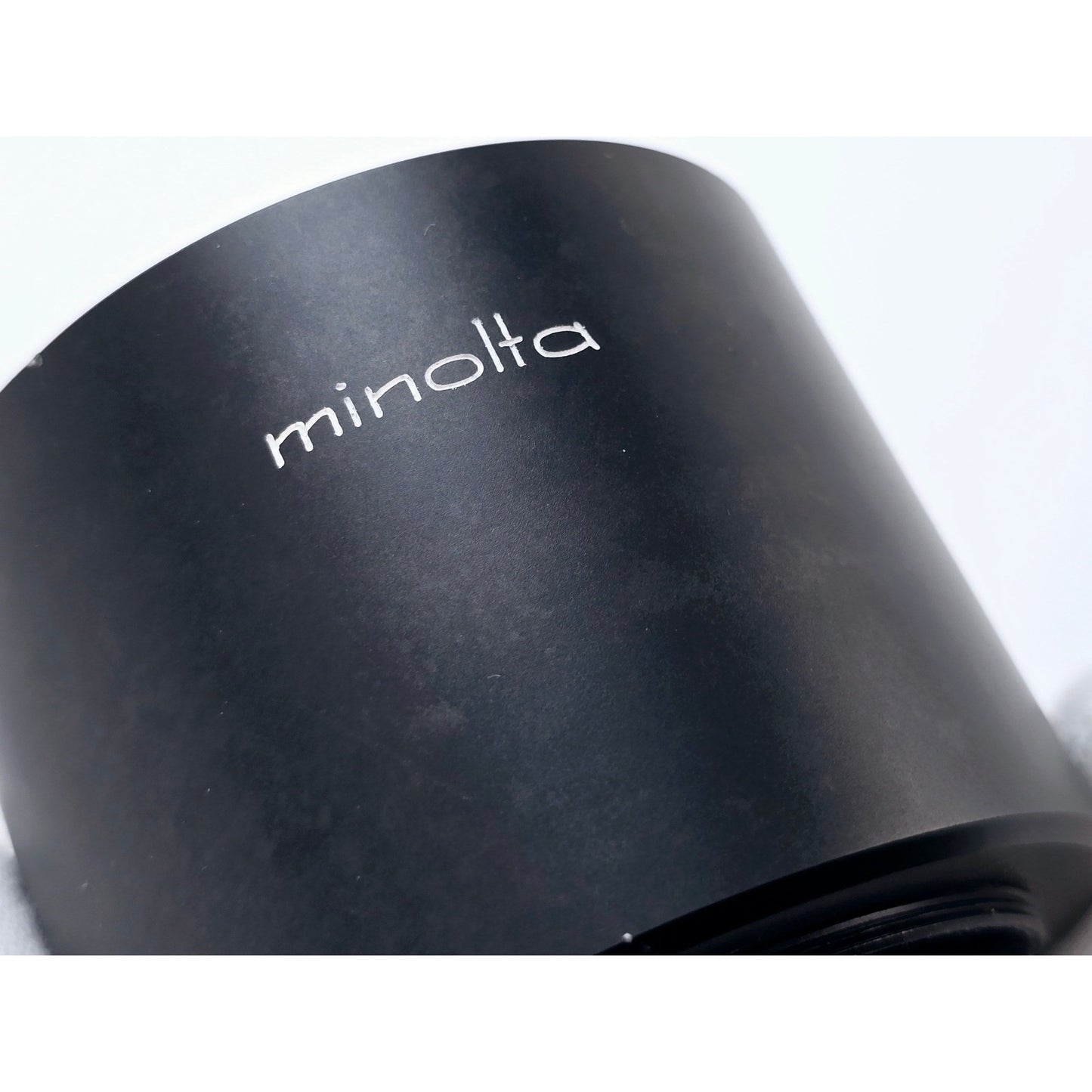 [Pre-owned] Minolta Metal Lens Hood 52mm for MC 135mm F3.5 — Near MINT — Japan #2927