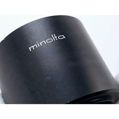 [Pre-owned] Minolta Metal Lens Hood 52mm for MC 135mm F3.5 — Near MINT — Japan #2927