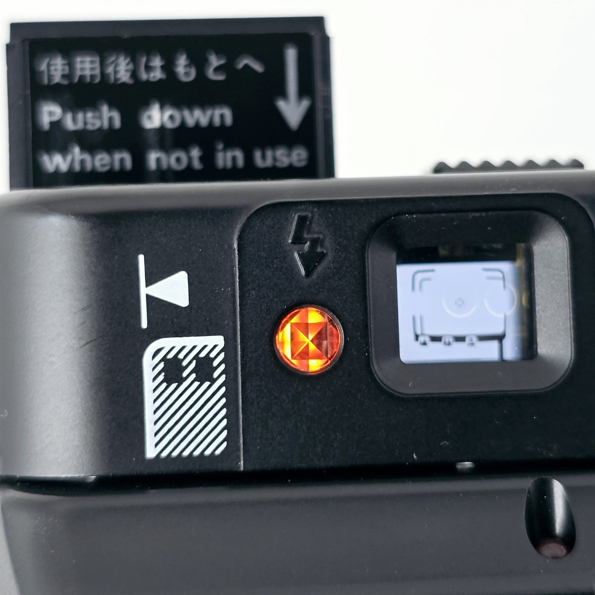 [Pre-owned] Pentax PC35 AF-M DATE 35mm Point & Shoot Film Camera (Black) — Mint — Japan #5785