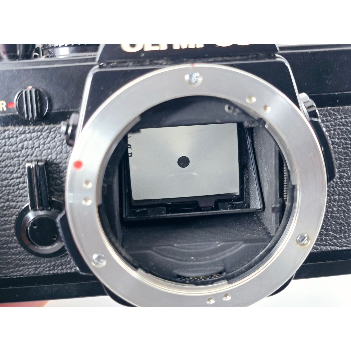 [Pre-owned] Olympus OM-1 MD Black 35mm Film SLR Camera Body — Near MINT — Japan #2870