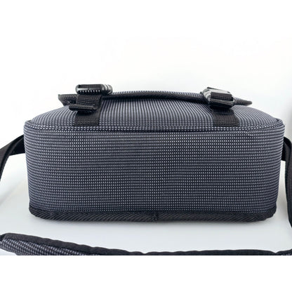 [Pre-owned] Genuine Canon Camera Lens Shoulder Bag Nylon Black — MINT — Japan #5086