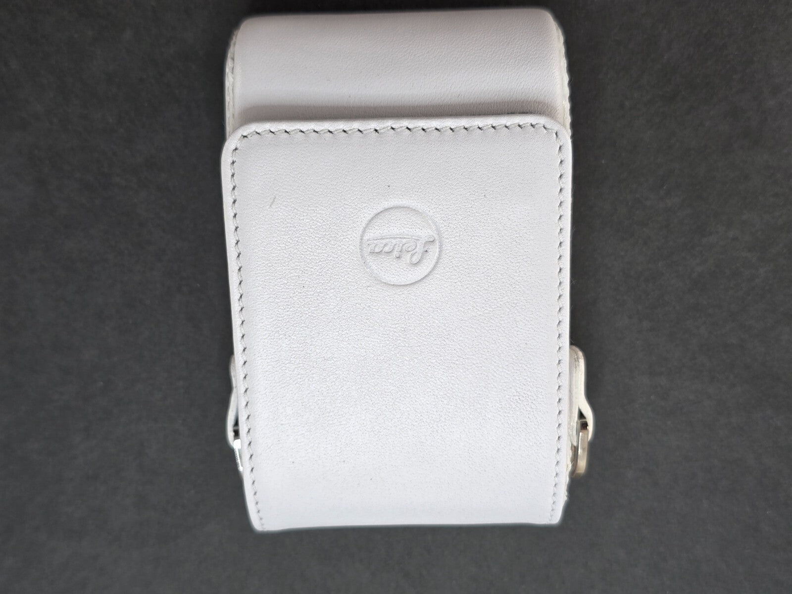 🌸[Unused] Leica 18699 Genuine Leather Camera Case White for C-LUX 2 From JAPAN