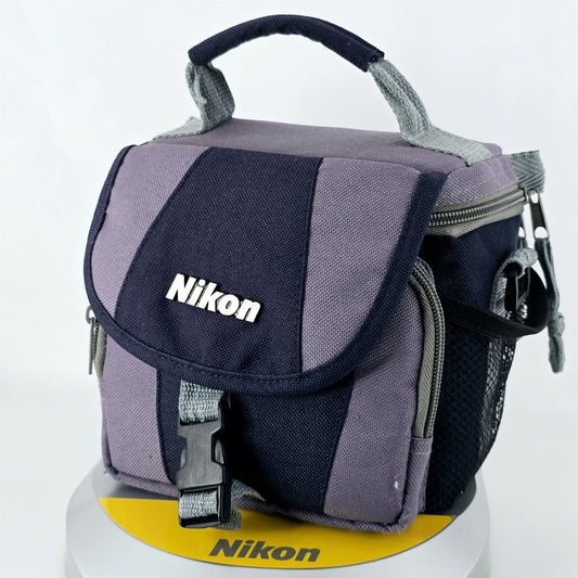 [Pre-owned] Genuine Nikon Soft Camera Lens Case Pouch — Near Mint — Japan #5353