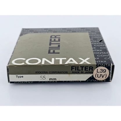 [Pre-owned] Contax 55mm L39 (UV) MC Lens Filter — MINT — Japan #3655