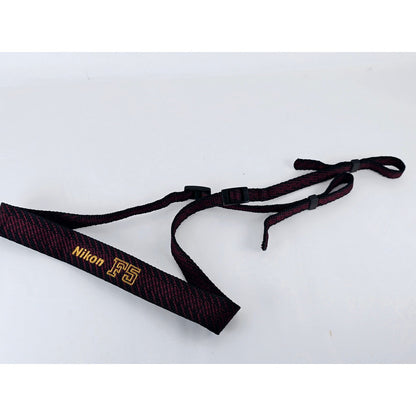 [Pre-owned] Nikon F5 AN-14 Genuine Camera Neck Strap 1.1in (2.8cm) — MINT — Japan #3010
