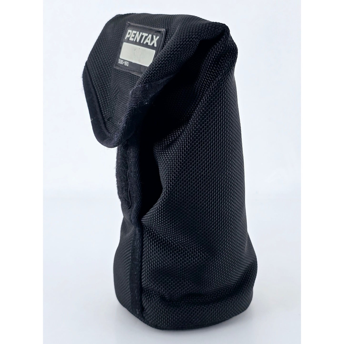 [Pre-owned] Pentax S80-160mm Genuine Soft Lens Case for Zoom Lens — Near MINT — Japan #3591