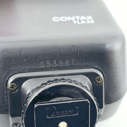 [Pre-owned] Contax TLA 20 Shoe Mount Flash for RTS Aria RX — Excellent+++++ — Japan #5575