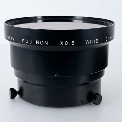 [Pre-owned] Fujinon WCV-90 80B 75B 0.8x Wide Converter Lens — Near Mint — Japan #5631