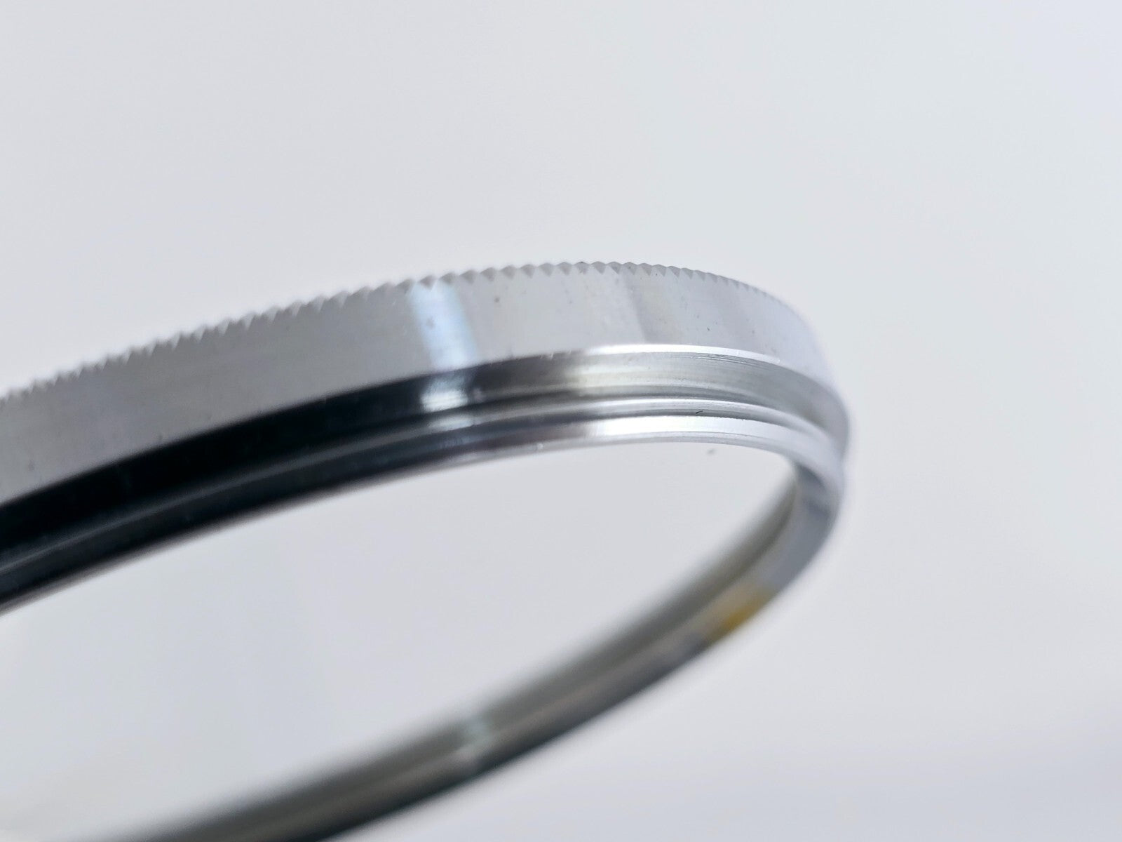 Rare!!🌸[Near MINT] Nikon L38 52mm Chrome Frame Lens Filter From Japan