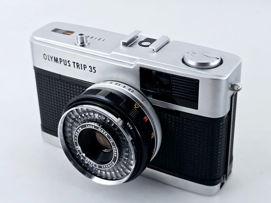 Read!!🌸[Sold As-Is] Olympus Trip 35 Point & Shoot 35mm Film Camera From JAPAN
