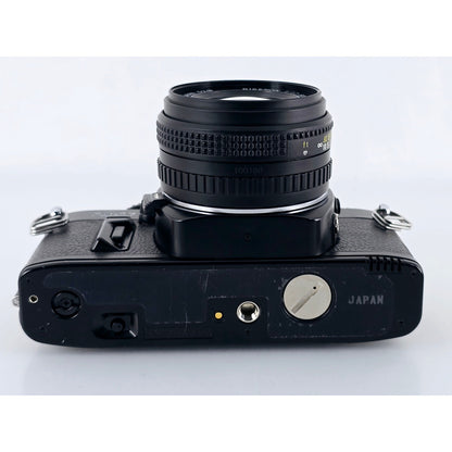 [Pre-owned] Ricoh XR 7 SLR 35mm Film Camera with Rikenon 50mm F1.7 — Near MINT — Japan #3474