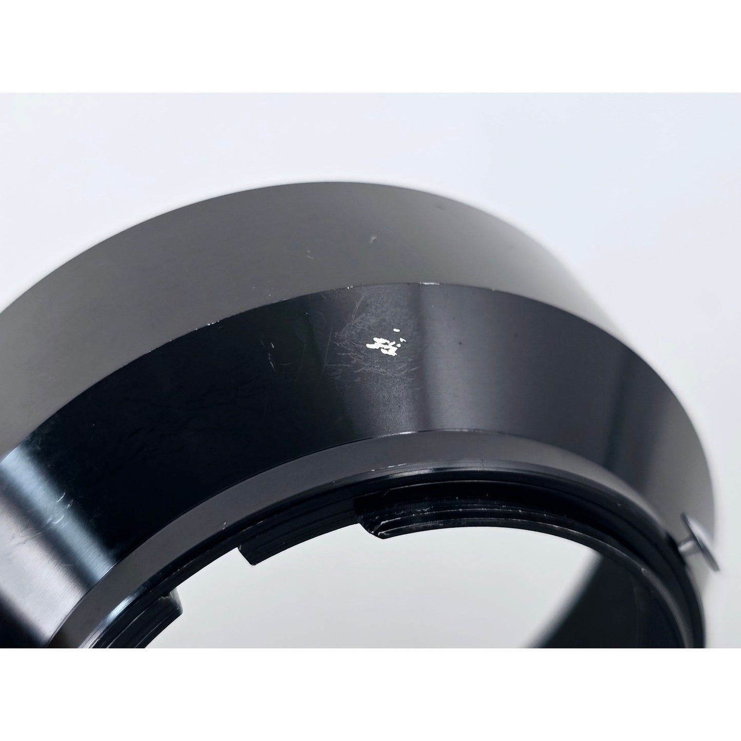[Pre-owned] Genuine Nikon F Nikkor Metal Lens Hood for 50mm f/1.4 — Near MINT — Japan #4457