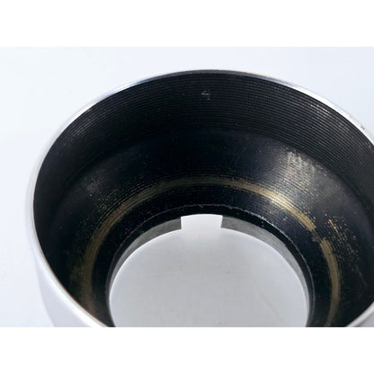 [Pre-owned] Walz 27mm Metal Lens Hood w/ 27 W.Y1 Yellow Filter — Near MINT — Japan #4041