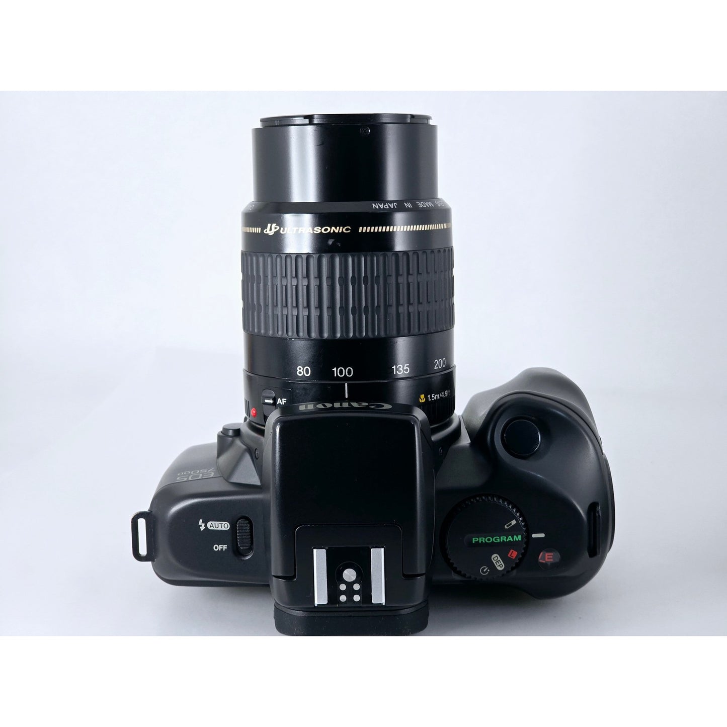 [Pre-owned] Canon EOS 750QD 35mm Film Camera with EF 80-200mm f/4.5-5.6 AF Lens — MINT — Japan #3902