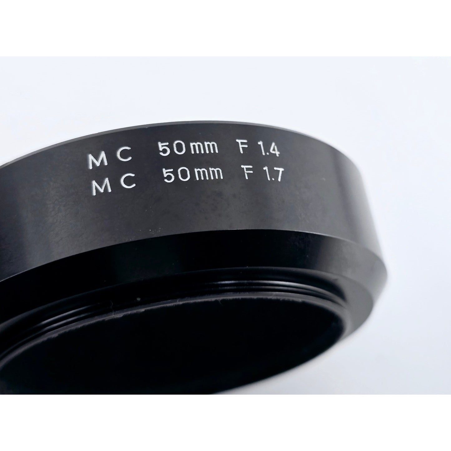[Pre-owned] Minolta Metal Lens Hood 55mm for MC 50mm F1.4/F1.7 — Near MINT — Japan #3411