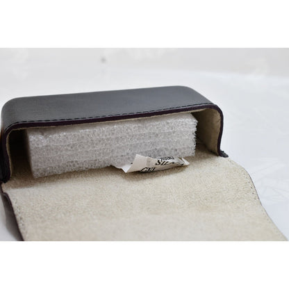 [Pre-owned] Nikon Coolpix CS-NH24 Leather Case Black for S3600 S3500 — Unused — Japan #2419