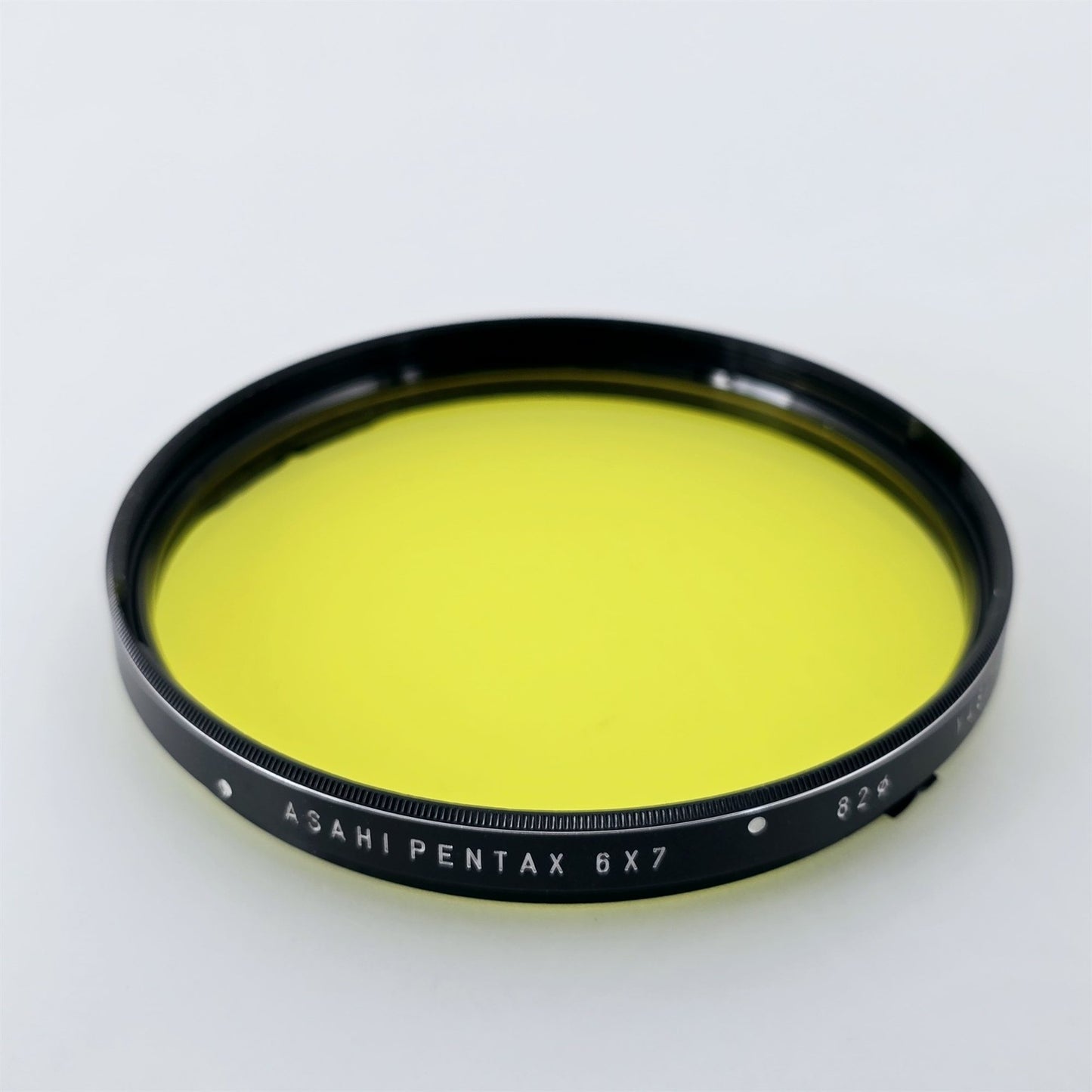 [Pre-owned] Asahi Pentax 6x7 82mm Y48 (Y2) Yellow Filter for 67 67II — Mint — Japan #5440