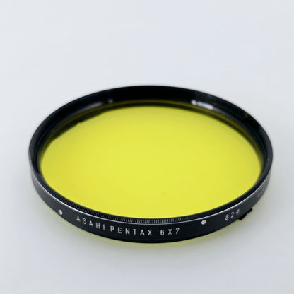 [Pre-owned] Asahi Pentax 6x7 82mm Y48 (Y2) Yellow Filter for 67 67II — Mint — Japan #5440
