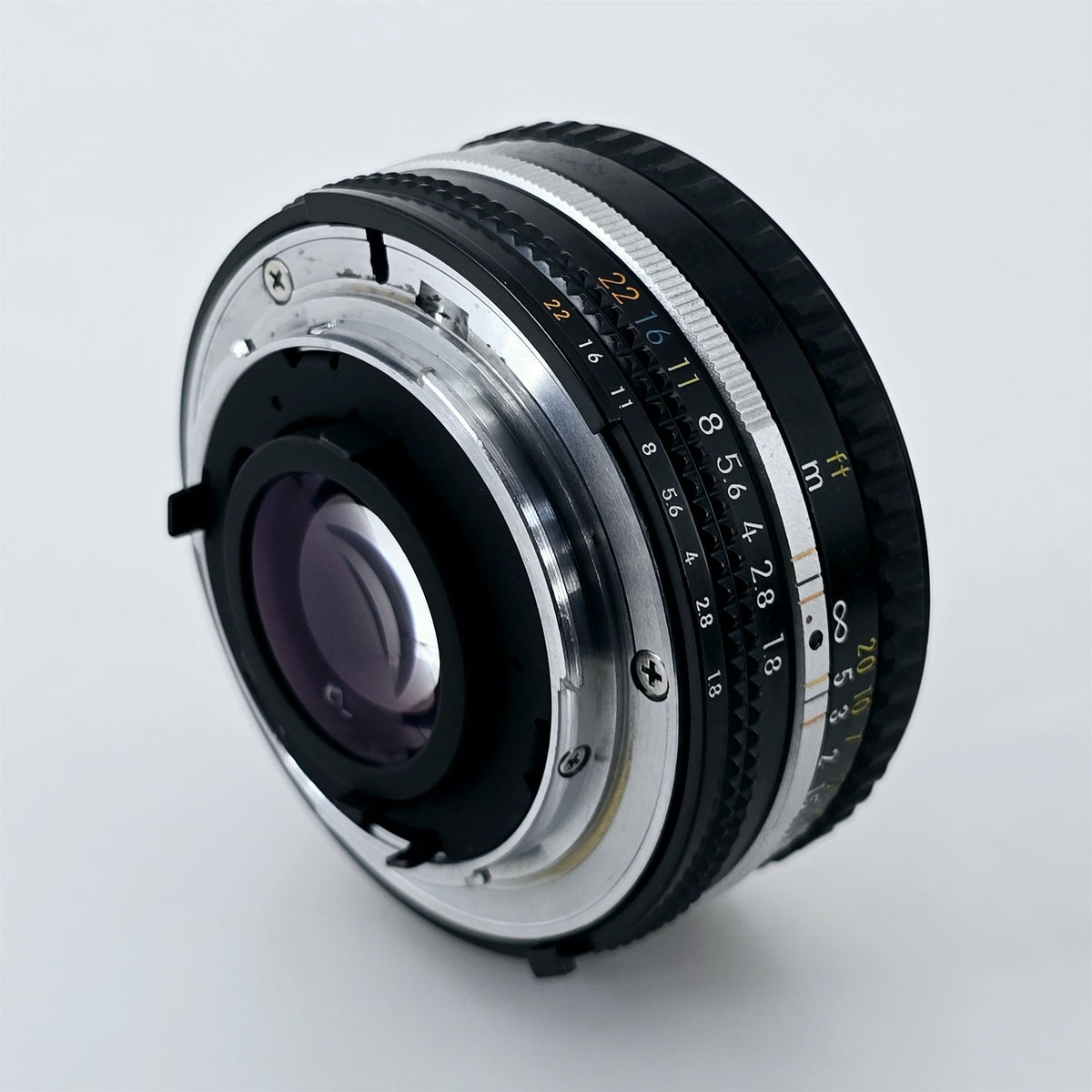 [Pre-owned] Nikon Ai-S Nikkor 50mm f/1.8 MF Pancake Prime Lens — Near Mint — Japan #5734