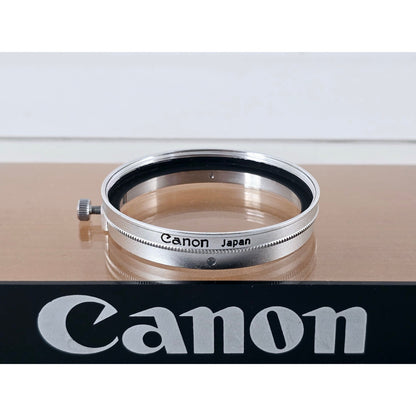[Pre-owned] Canon Step Up Ring 50mm Clamp-on to 55mm Filter Adapter — MINT — Japan #4493