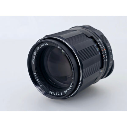 [Pre-owned] Pentax Super Multi Coated Takumar 105mm F2.8 SMC MF Lens M42 — Near MINT — Japan #4759